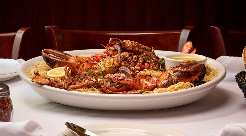 Broiled Lobster Oreganata