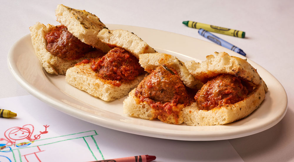 Carmine's Meatball Sliders