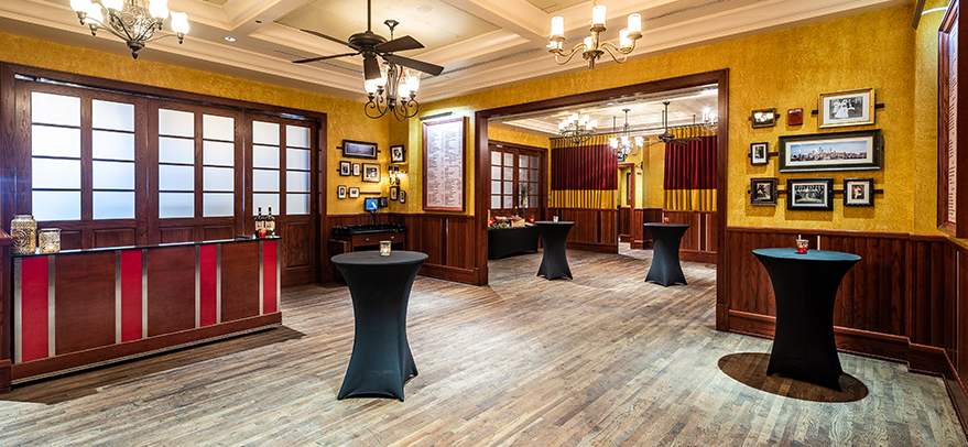 Cocktail Set-Up with Bar