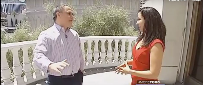Carmines Vegas on Fox 5