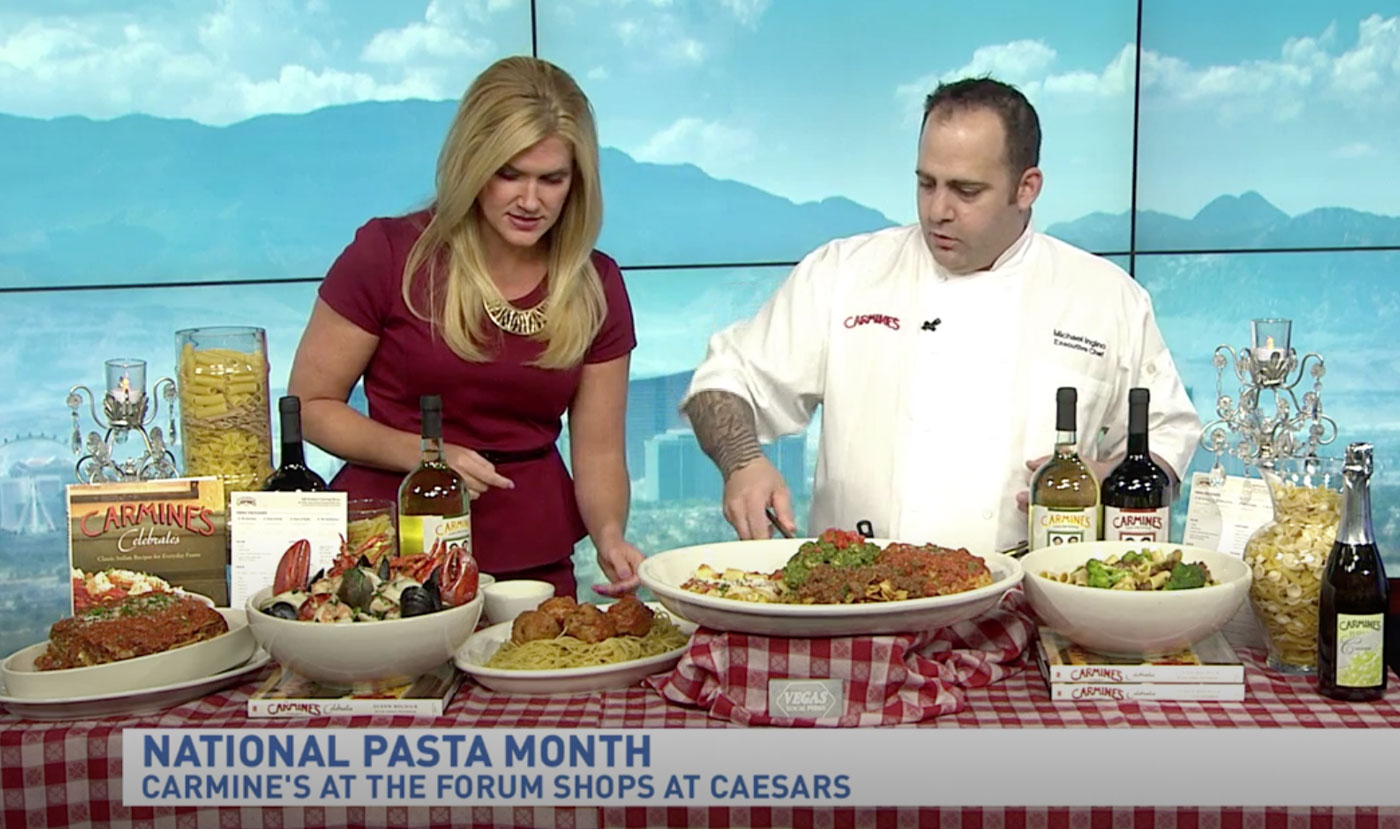 Celebrate National Pasta Month with the perfect Italian dish at Carmine's