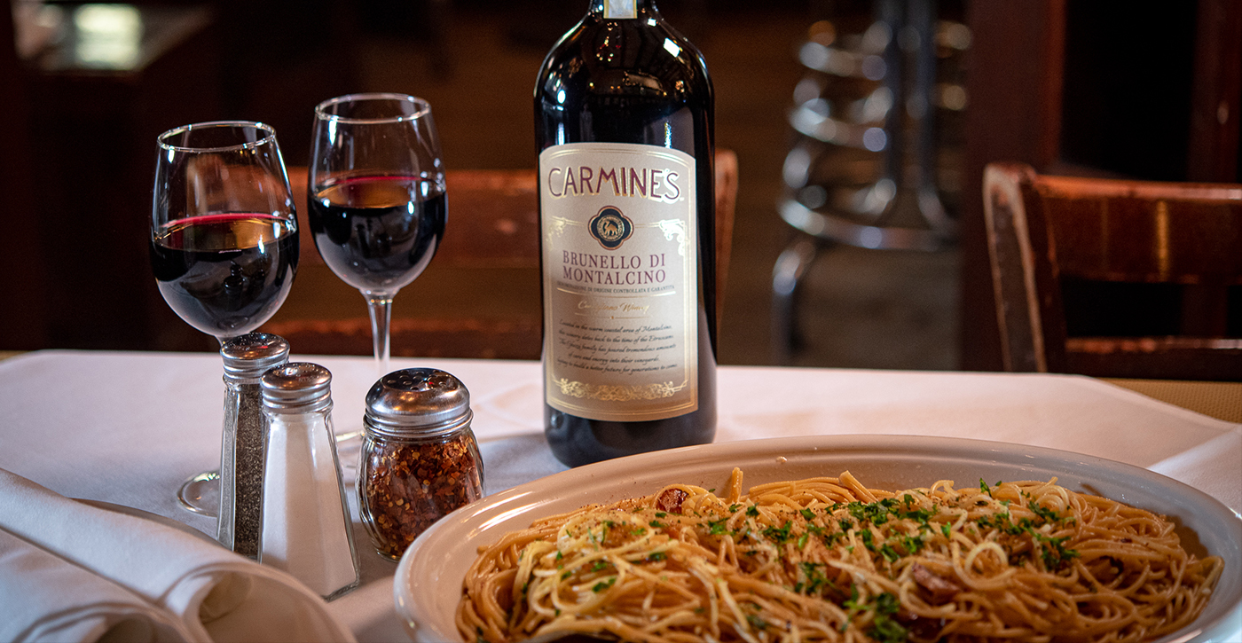 Celebrate Valentine's Day with Carmine's or at Home