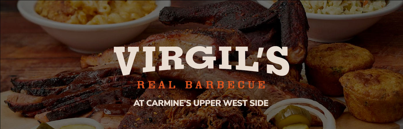 Virgil's Real BBQ is now avaliable at Carmine’s Upper West Side