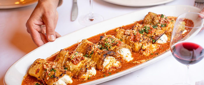 Easy Stuffed Eggplant Rollatini